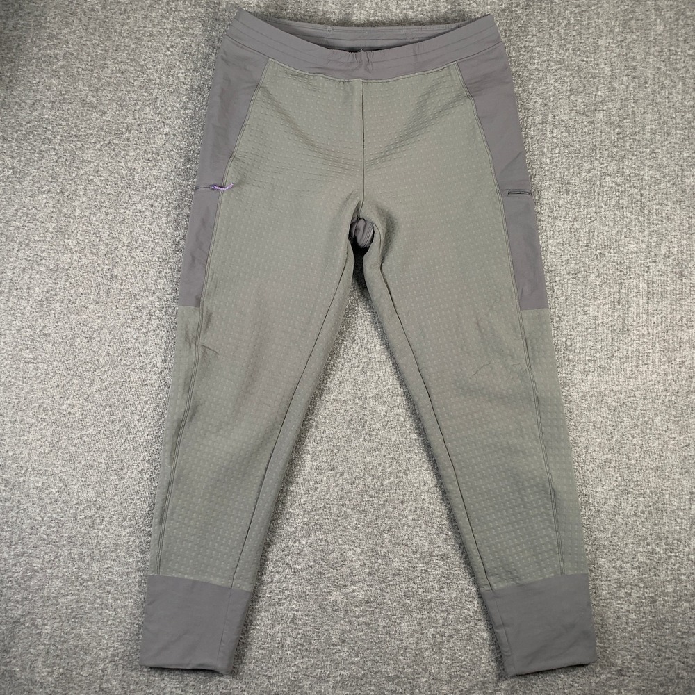 Patagonia R2 Techface Pants Men Large Gray Outdoor Hiking Fleece